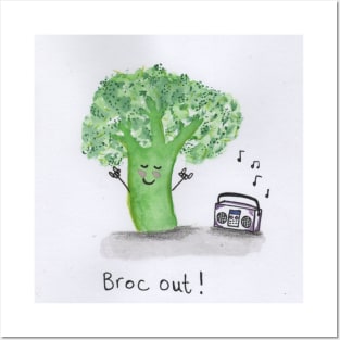 Broc out! Posters and Art